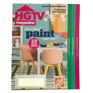 HGTV Magazine June 2023 See What Paint Can Do 52 Amazing Makeovers Cute Kitchen